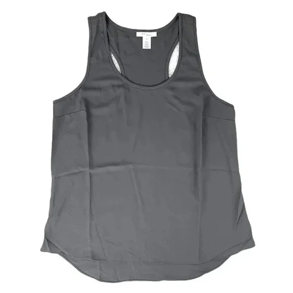 Daily Ritual Sleeveless Gray Tank Top Scoop Neck Size 10 Women's Blouses - Picture 1 of 7